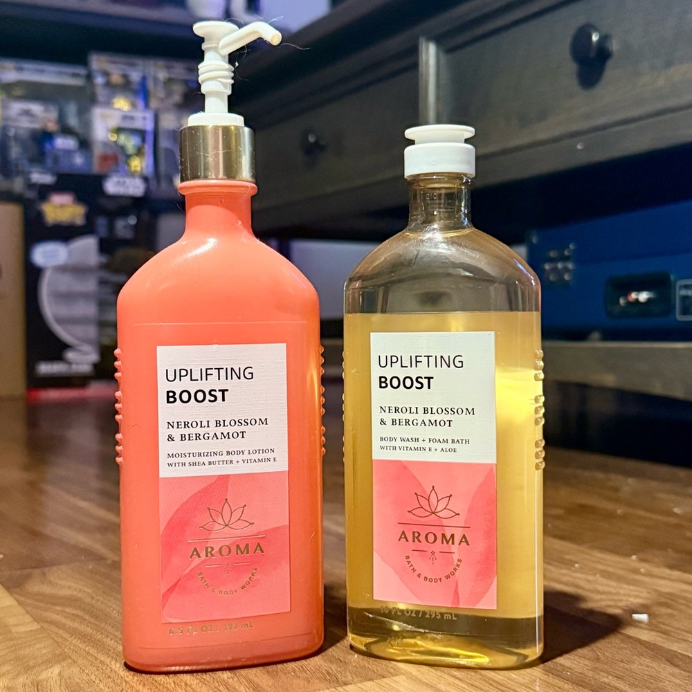 Limited Edition BBW: Uplifting Boost - Body Wash & Lotion in Neroli Bergamot
